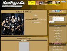 Tablet Screenshot of bootlegpedia.com